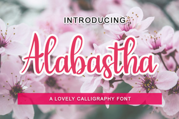 Alabastha: A Handwritten Font for Creative Makers