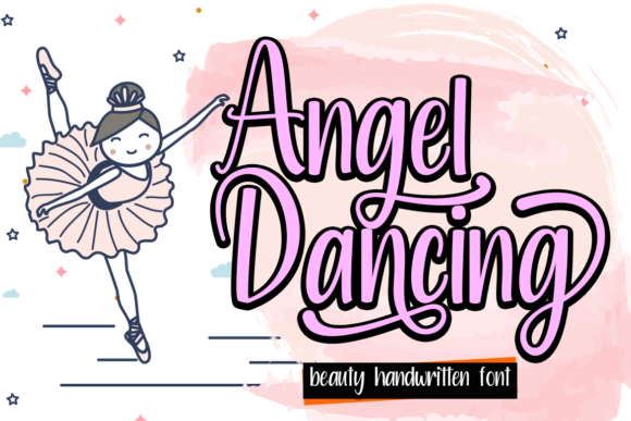 Angel Dancing: A Handwritten Font for Modern Editorial Design
