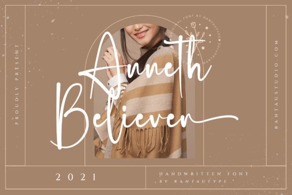Anneth Believer: A Handwritten Font That Elevates Your Craft