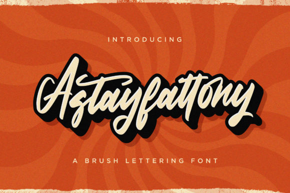 Astayfattony: A Handwritten Font That Elevates Your Craft