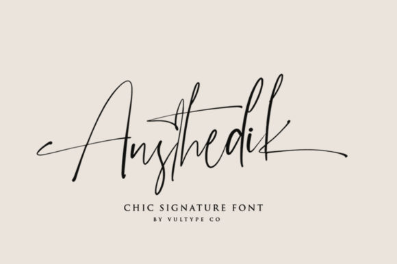 Austhedik: A Handwritten Font for Modern Editorial Design