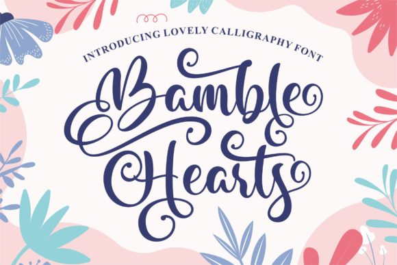 Bamble Hearts: A Font That Elevates Branding