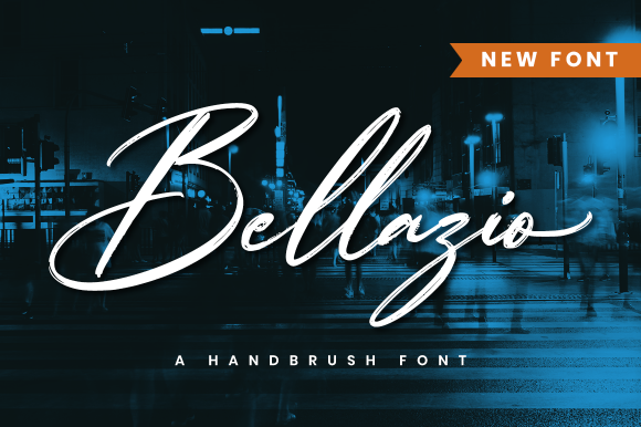 Bellazio: A Modern Brush Font for Digital Branding