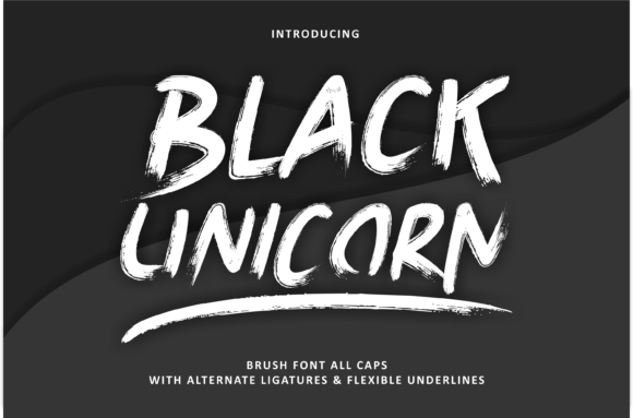 Black Unicorn Font for Modern Web Design