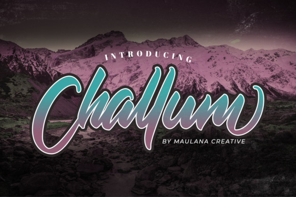 Challum: The Handwritten Font That Elevates Your Campaigns