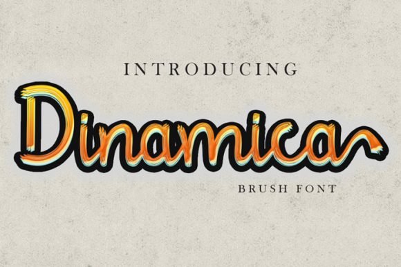 Dinamica: A Handwritten Font That Elevates Your Craft