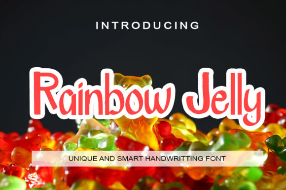 Discover the Charm of Rainbow Jelly in Editorial Design