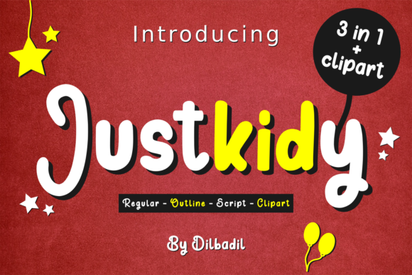 Justkidy: A Sweet Script Font for Handmade Creations