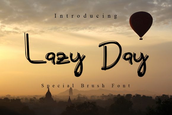 Lazy Day Font Review: A Modern Handwritten Typeface for Branding