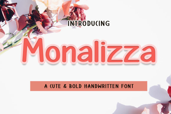 Monalizza: A Handwritten Font for Editorial Design