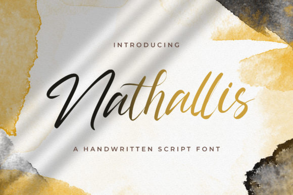 Nathallis: A Handwritten Font for Modern Campaigns