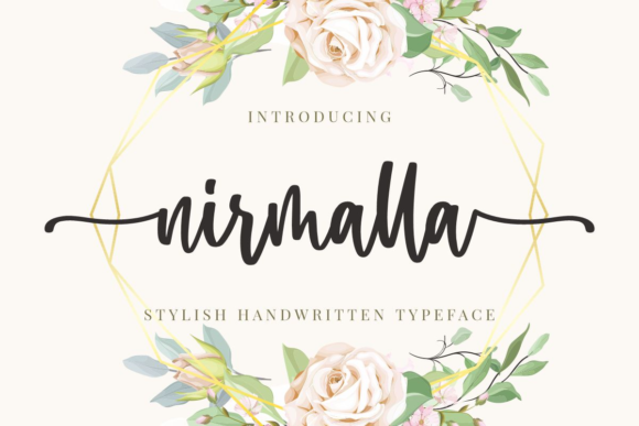 Nirmalla Font for Handmade and Craft Projects