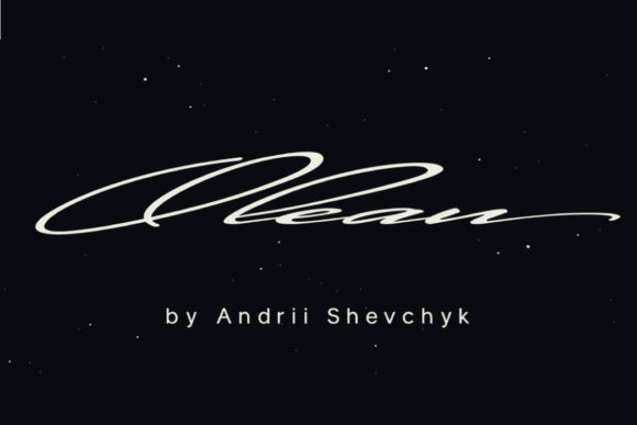 Olean: A Modern Handwritten Font for Creative Makers