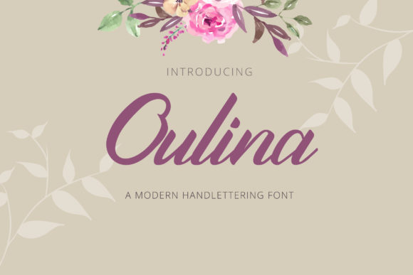 Oulina: A Handwritten Font That Elevates Digital Branding