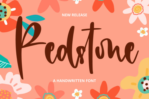 Redstone: A Handwritten Font That Elevates Your Editorial Design