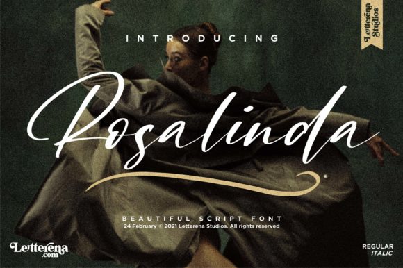 Rosalinda: A Handwritten Font for Modern Web Design