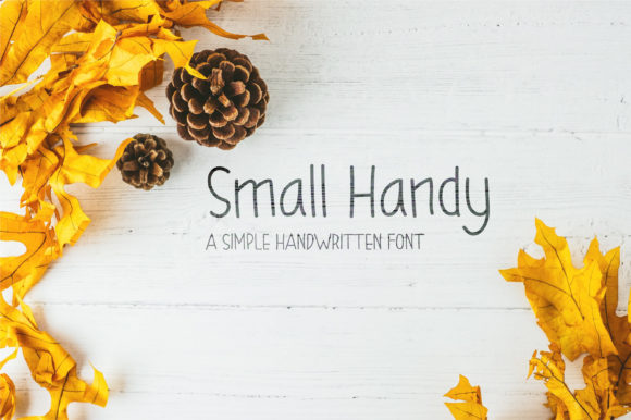Small Handy: A Handwritten Font for Editorial Design