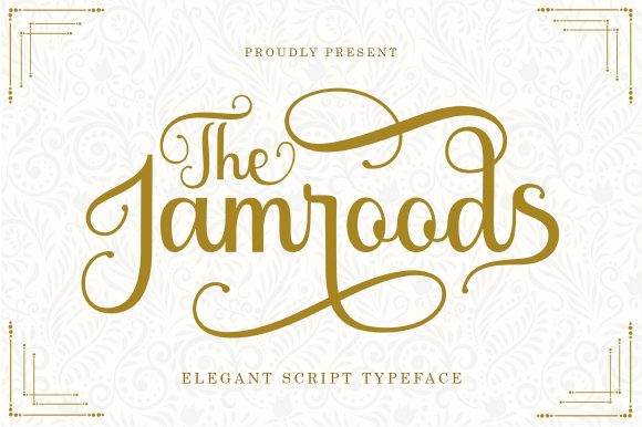 The Jamroods: A Handwritten Font for Professional Branding