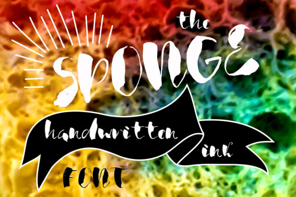 The Sponge: A Script Font for Creative Projects